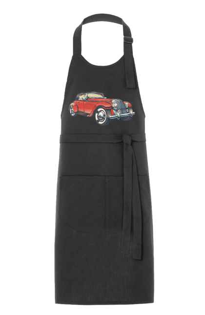 Фартух з принтом "Автомобіль Раритет". Авто, автомобіль, ретро. 2070702
