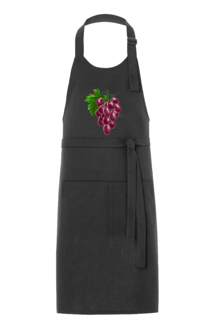 Фартух з принтом "Виноград". Виноград, фрукт. 2070702