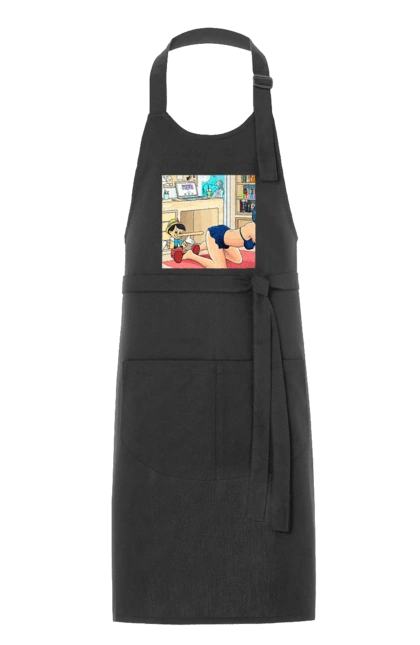 Apron with prints Pinocchio In The Adult Tale. Batman, joke, kiss, naked, pinocchio. 2070702
