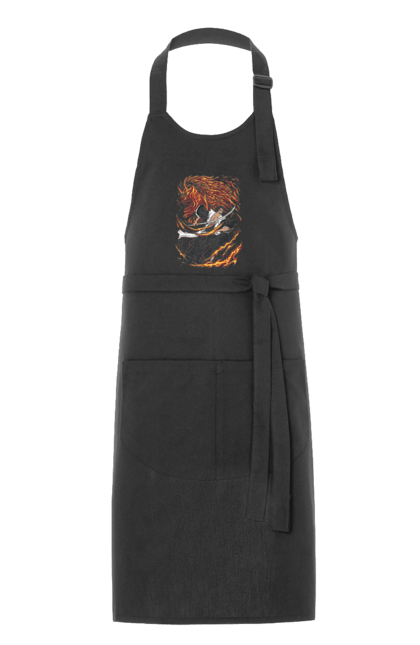 Apron with prints Bleach Kenpachi Zaraki. Anime, bleach, gotei thirteen, kenpachi, kenpachi zaraki, manga. 2070702