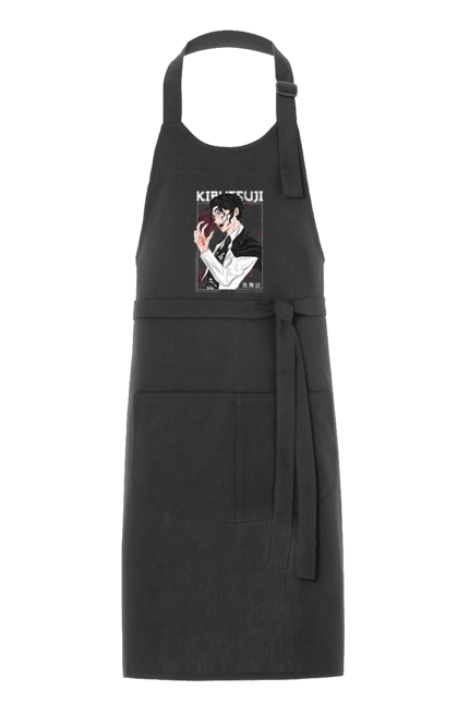 Apron with prints Demon Slayer Muzan. Anime, demon slayer, eternal paradise faith, kimetsu no yaiba, manga, muzan, twelve kizuki, upper rank six. 2070702