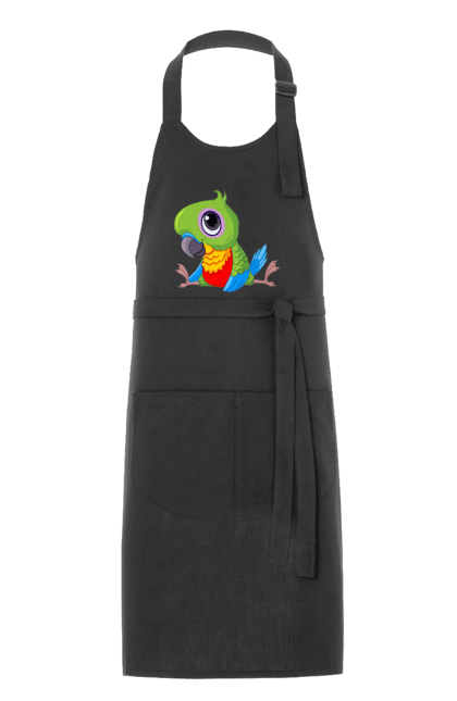 Фартух з принтом "Папужка". Мило, папуга. 2070702