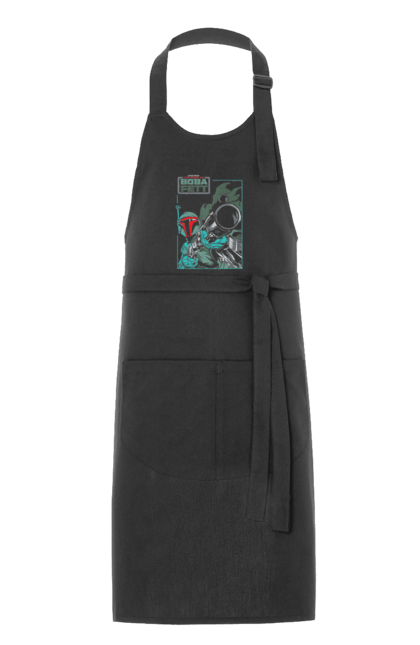 Apron with prints Boba Fett. Bob fett, boba fett, clone, head hunter, star wars. 2070702