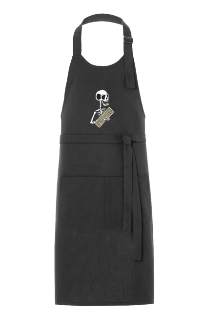 Фартух з принтом "Вічний кодер". Ай ті, айтішник, бінарний, код, програміст, розробник, хакер. 2070702