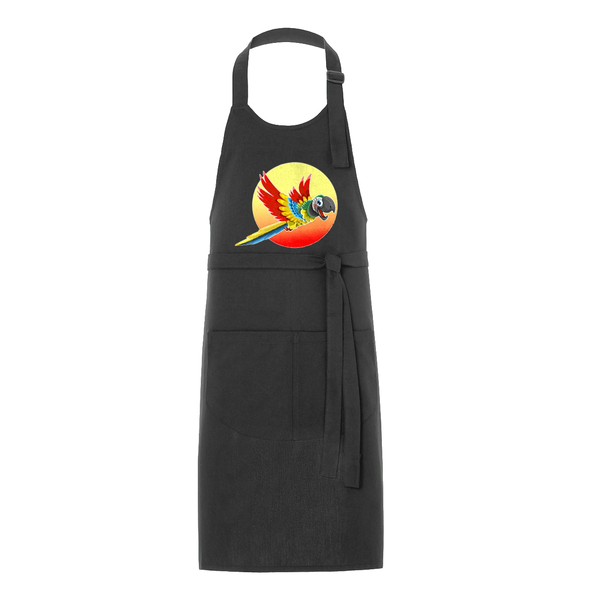 Папуга На Тлі Сонця