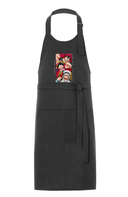 Apron with prints One Piece Luffy. Anime, luffy, manga, monkey de luffy, one piece, pirates. 2070702