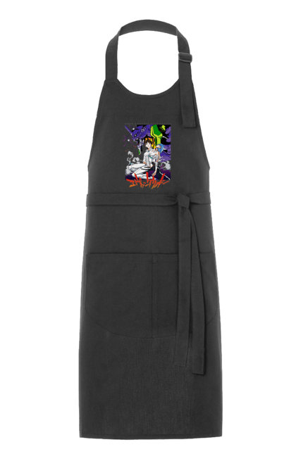 Apron with prints Evangelion. Anime, evangelion, eve, kaoru, manga, neon genesis evangelion, rei ayanami, shinji. 2070702