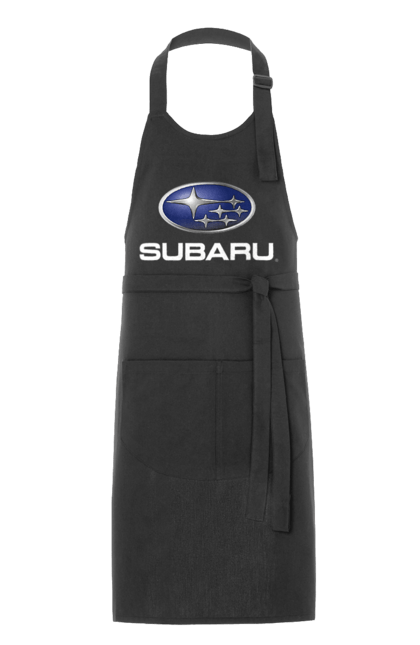 Фартух з принтом "Subaru". Авто, логотип, субару. 2070702
