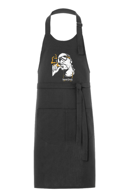 Apron with prints Snoop Dogg. Actor, musician, producer, rapper, snoop dogg. 2070702