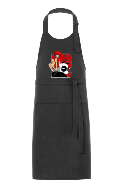 Apron with prints Ranma 1/2. Action movie, anime, comedy, manga, mystic, ranma, romance, shampoo. 2070702