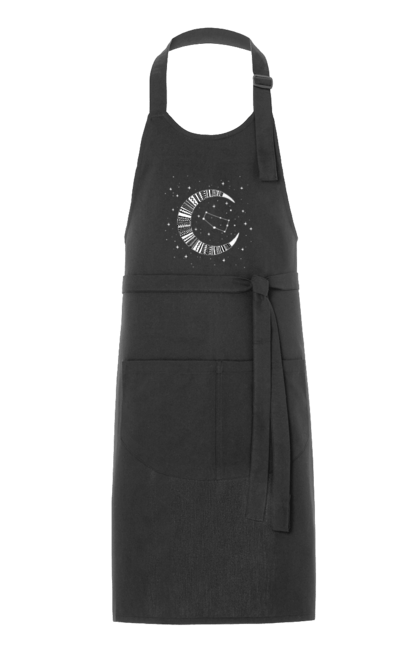 Apron with prints Gemini. Constellation, gemini, horoscope, sign, twins, zodiac, zodiac sign. 2070702