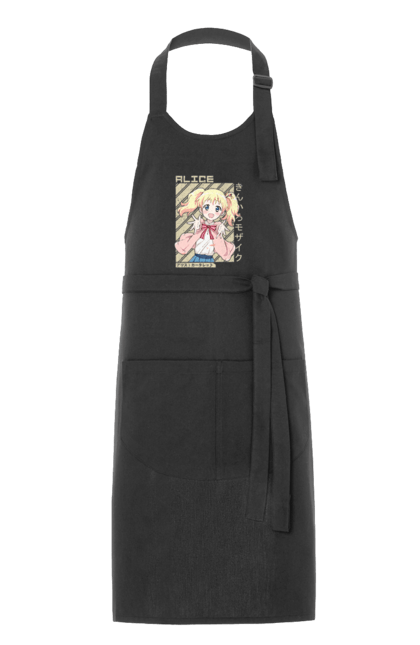 Apron with prints Kiniro Mosaic Alice Cartelet. Alice, alice cartelet, anime, gold mosaic, kiniro mosaic, kinmoza, manga. 2070702