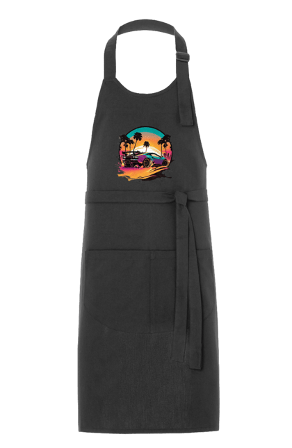 Фартух з принтом "Ламборджині Сінтвейв". Авто, автомобіль, ламба, ламборджині, машини, сінтвейв. 2070702