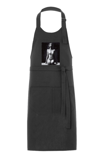 Фартух з принтом "Краса тіла". Вигини жіночого тіла, грація тіла, груди, жіноче тіло, жіночі груди, краса тіла. 2070702