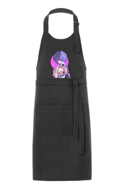 Apron with prints Evangelion Rei. Anime, evangelion, eve, kaoru, manga, rei ayanami, shinji. 2070702