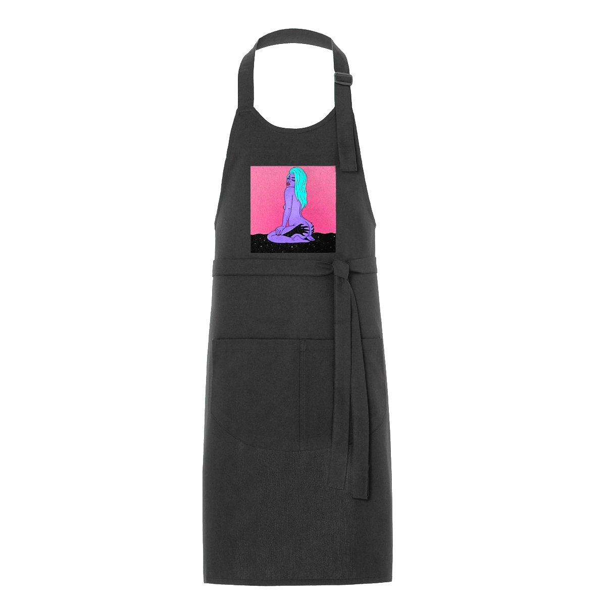 Purple Girl In Hands