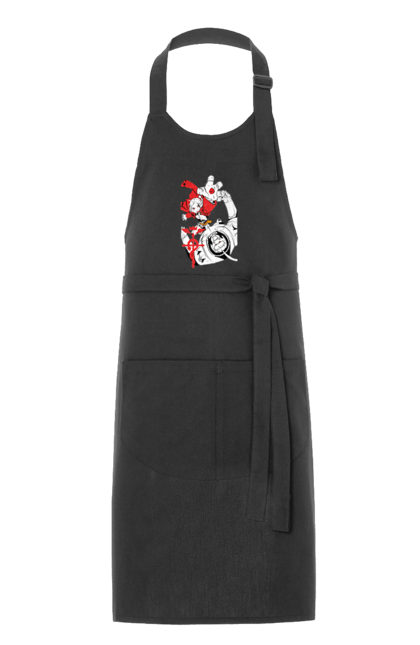 Apron with prints Fullmetal Alchemist. Adventures, alphonse elric, anime, edward elric, fullmetal alchemist, light novel, manga, steampunk. 2070702