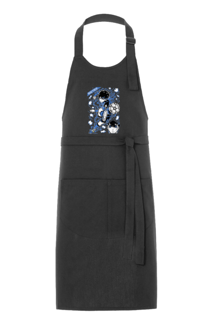 Apron with prints Blue Lock Isagi Yoichi. Anime, blue lock, blue prison, manga, sport, sports anime, yoichi isagi. 2070702