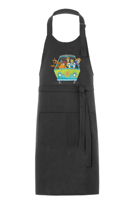 Фартух з принтом "Скубі Ду, Машина". Авто, мультик, скубі ду, собака. 2070702