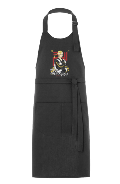 Apron with prints Tokyo Revengers Draken. Anime, draken, ken ryuguji, ken-chin, manga, serial, tokyo manji gang, tokyo revengers. 2070702