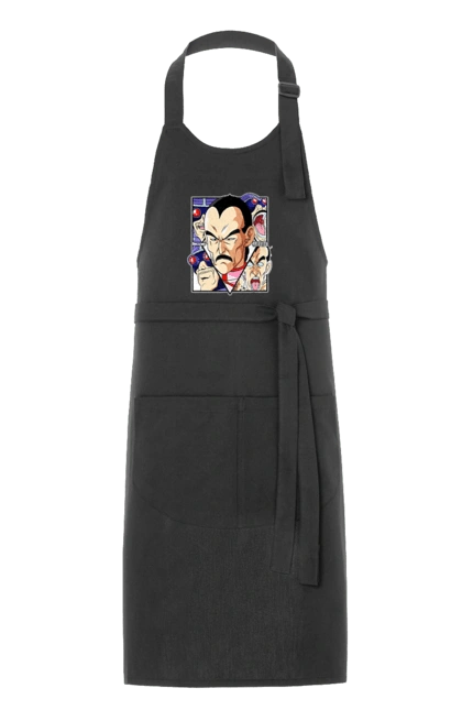 Apron with prints Dragon Ball Tao Pai Pai. Anime, dragon ball, goku, manga, mercenary tao, tao pai pai, tv series, vegeta. 2070702