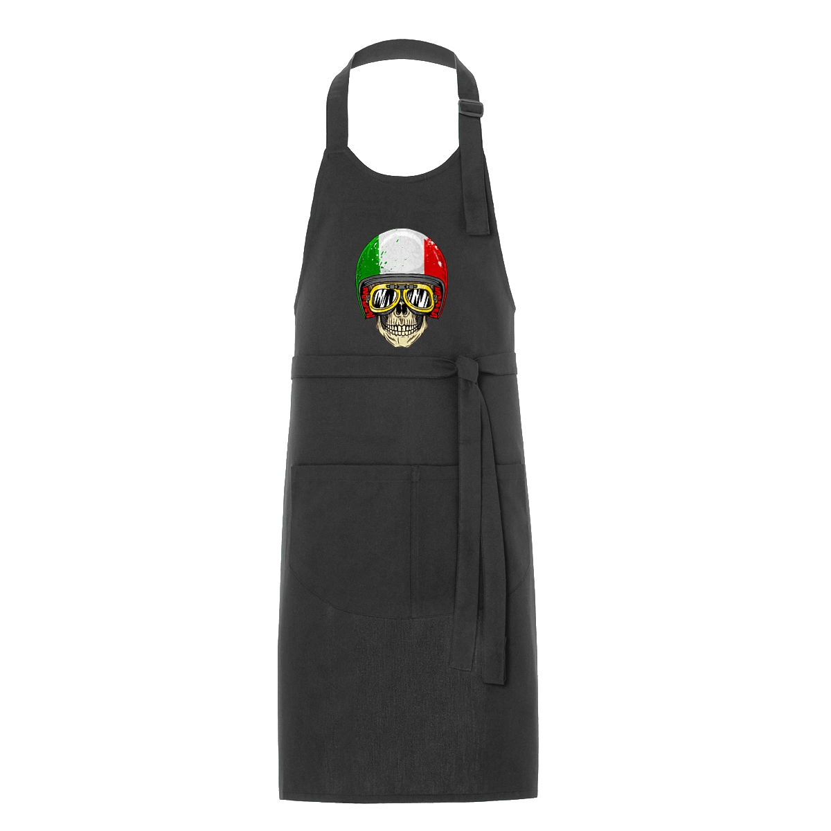 Череп в мотошоломі