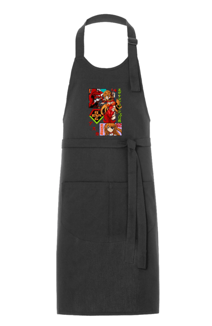 Apron with prints Evangelion Asuka. Anime, asuka, asuka langley sorry, eva 02, evangelion, eve, kaoru, manga, ray, shinji. 2070702