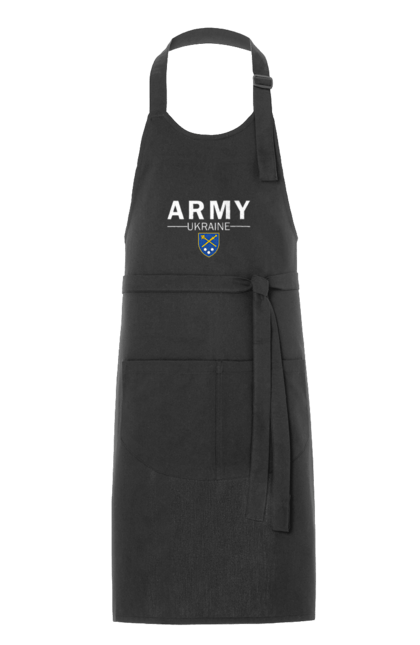 Фартух з принтом "ARMY UKRAINE". Army ukraine, емблема генштабу, залужний. 2070702