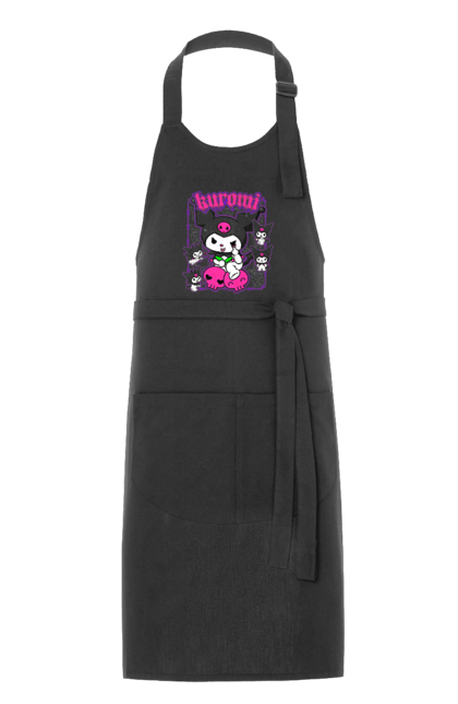 Apron with prints Hello Kitty Kuromi. Anime, character, hello kitty, kuromi, my melody, sanrio. 2070702