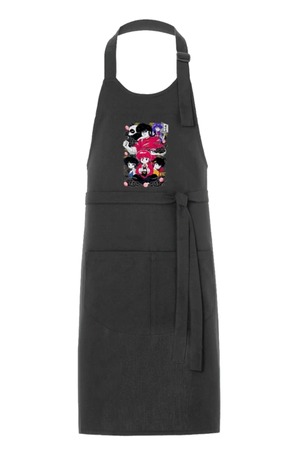 Apron with prints Ranma 1/2. Action movie, anime, comedy, manga, mystic, ranma, romance, shampoo. 2070702