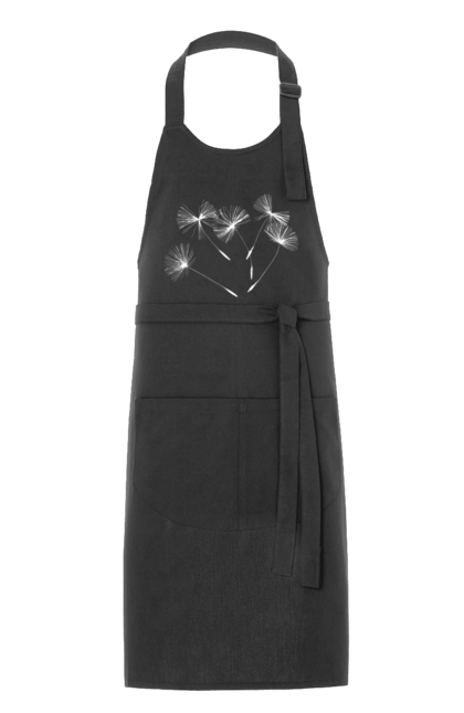 Фартух з принтом "Насіння кульбаби". Вітер, кульбаба, кульбаби, літають, літо, насіння, політ, природа, сезон. 2070702