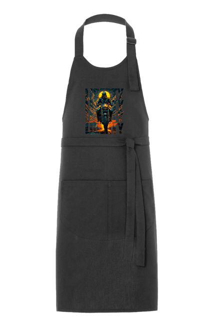 Фартух з принтом "Байкер". Байкер, мотоцикліст, подорожі, свобода, туризм. 2070702