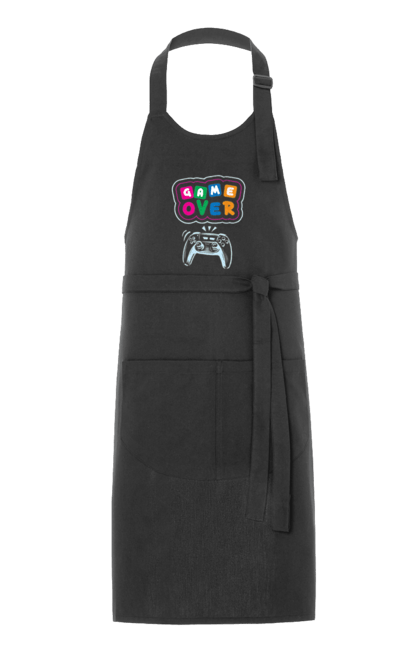 Apron with prints Game over. End, game, game is over, game over, life, sadness. 2070702