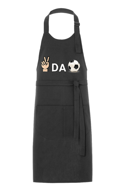 Фартух з принтом "Ребус піс да бол". Гумор, мем, писдабол, прикольна, ребус, смішна. 2070702