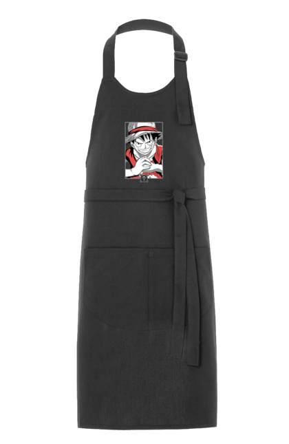 Apron with prints One Piece Luffy. Anime, luffy, manga, monkey de luffy, one piece, pirates. 2070702