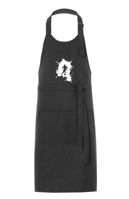 Фартух з принтом "Футбол у серці". Ворота, гол, збірна, м`яч, перемога, спорт, турнір, україна, футбол, чемпіонат. 2070702