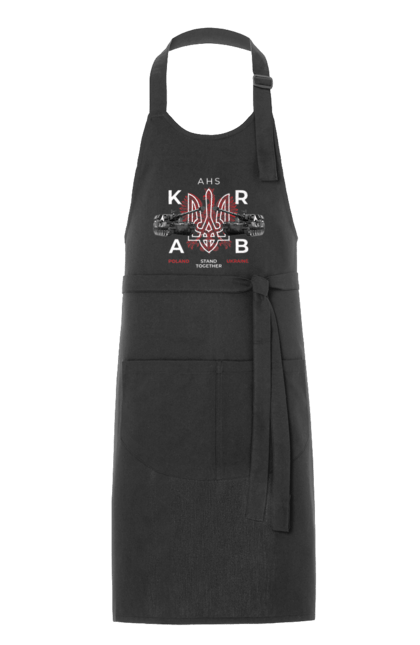 Фартух з принтом "AHS KRAB". Ahs krab, himars, krab, залужний, зброя. 2070702
