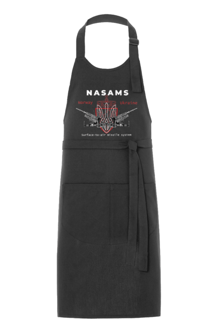 Фартух з принтом "NASAMS". Nasams, zuzana, гаубиця, два герби, залужний, сюзанна. 2070702
