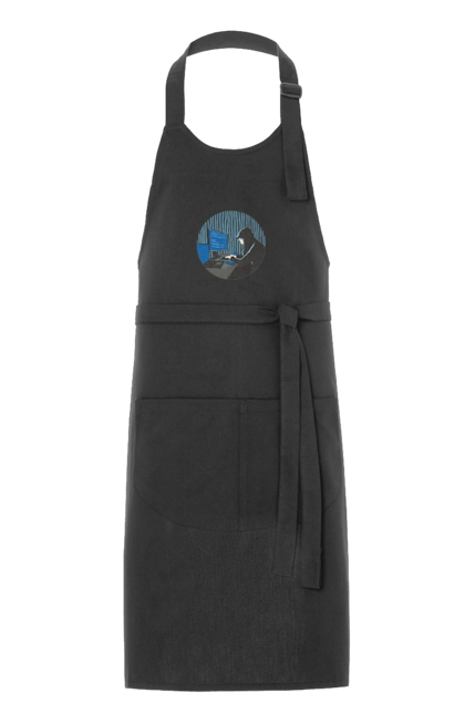 Фартух з принтом "Хакер". Бінарний, гік, програміст, хакер. 2070702