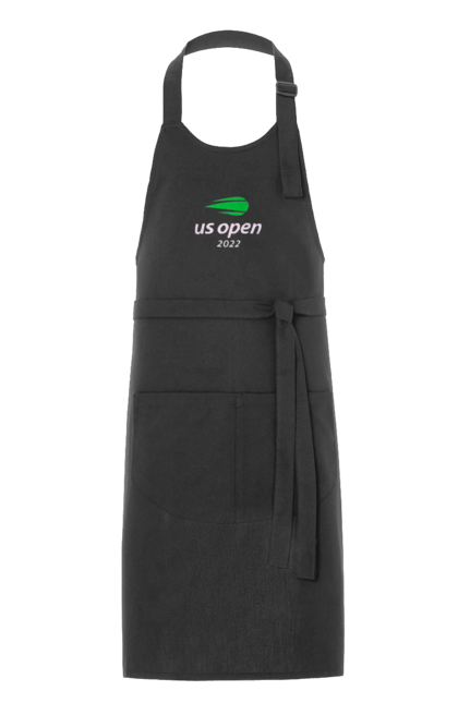 Фартух з принтом "Тенісний турнір US Open 2022". Великий теніс, відкритий чемпіонат, гравці, м`яч, нью йорк, призовий фонд, ракетка, турнірна сітка, хард, чемпіонат америки. 2070702