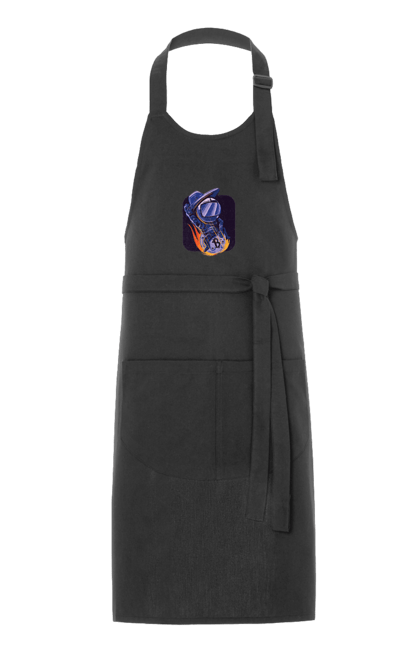 Фартух з принтом "Космо біткоїн". Биткоин, бінарний, біткоїн, біткойн, валюта, гроші, крипто, програміст, хакер. 2070702