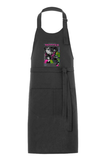 Apron with prints Demon Slayer Giyu. Anime, demon slayer, giyu, giyu tomioka, kimetsu no yaiba, manga, serial. 2070702