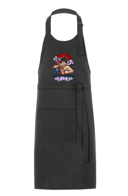 Apron with prints One Piece Luffy. Anime, luffy, manga, monkey de luffy, one piece, pirates. 2070702