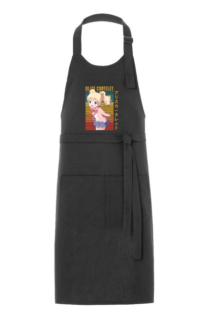 Apron with prints Kiniro Mosaic Alice Cartelet. Alice, alice cartelet, anime, gold mosaic, kiniro mosaic, kinmoza, manga. 2070702