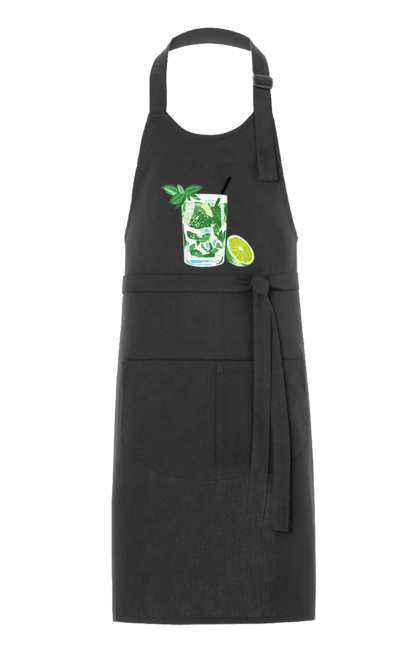 Фартух з принтом "Напій Мохіто І Лимон". Лимон, мохіто, напій. 2070702