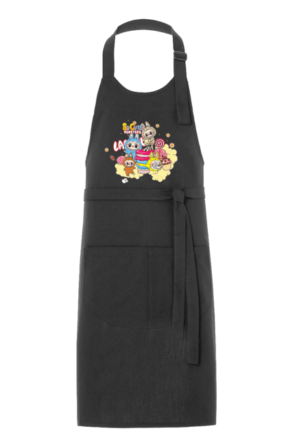 Фартух з принтом "Labubu". Labubu, weird cute, іграшки, лабубу. 2070702