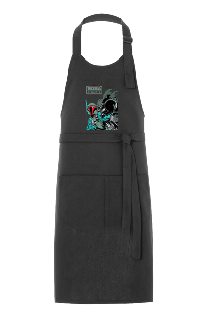 Apron with prints Boba Fett. Bob fett, boba fett, clone, head hunter, star wars. 2070702