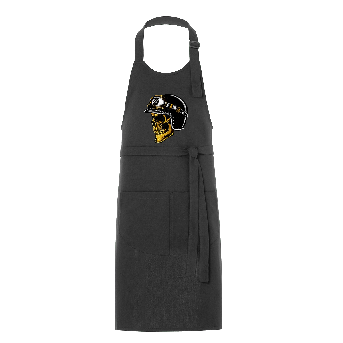 Череп в мотошоломі