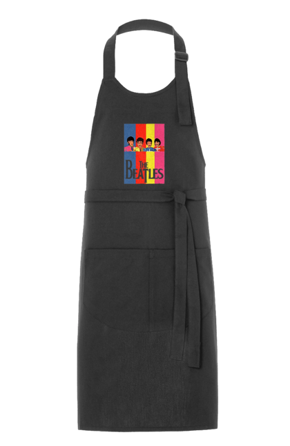 Apron with prints The Beatles. Beatles, george harrison, john lennon, liverpool four, music, paul mccartney, ringo starr. 2070702