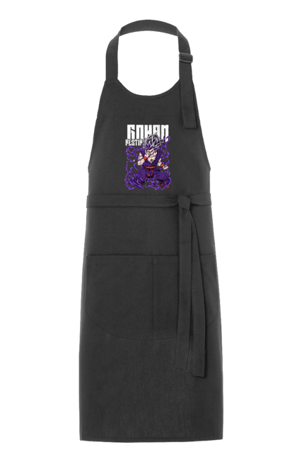 Apron with prints Dragon Ball Gohan. Anime, dragon ball, gohan, goku, manga, tv series, vegeta. 2070702